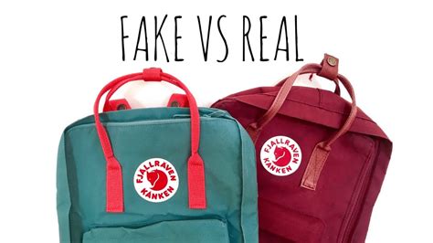 kanken bag real vs fake